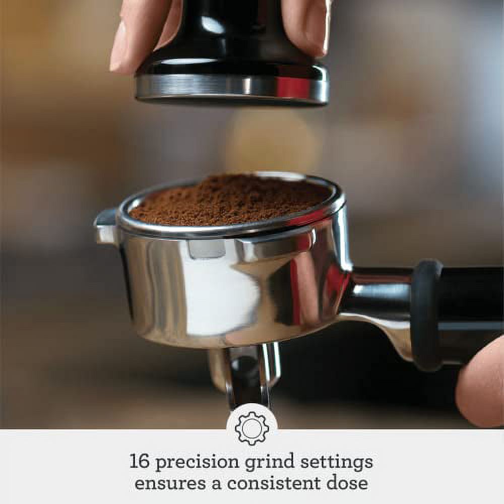 Brushed Stainless Steel Espresso Machine A9237