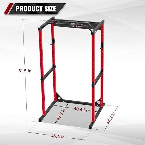 Power Cage Squat Rack 1200lbs Capacity Weight Cage Z8867