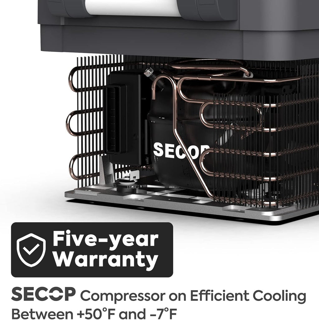 40 Liters Portable Refrigerator Freezer with Secop Compressor V83897