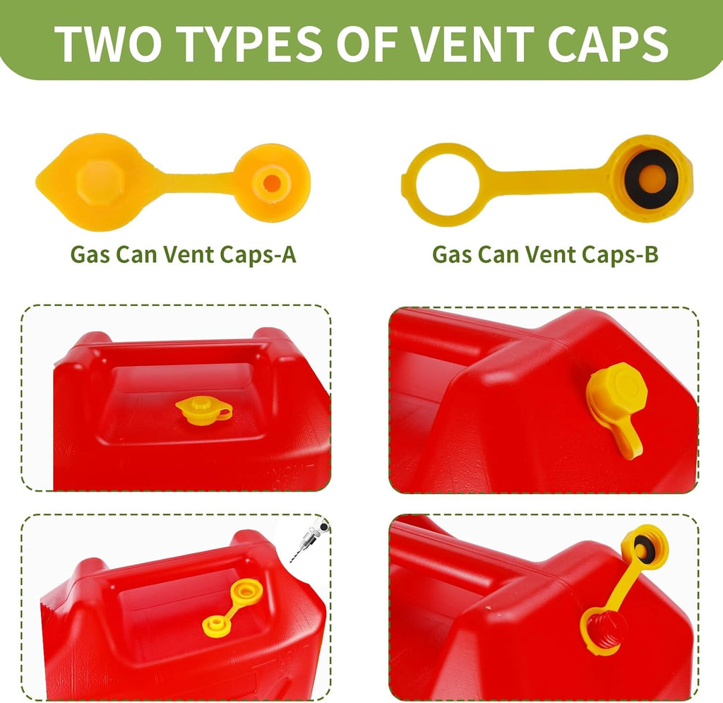Anti-Spill Gas Can Nozzle Replacement with Flexible Nozzle Q748398