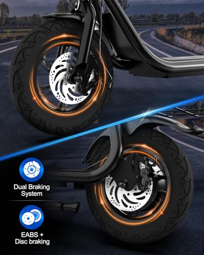 800W Peak Motor Foldable Electric Scooter with Seat Q401