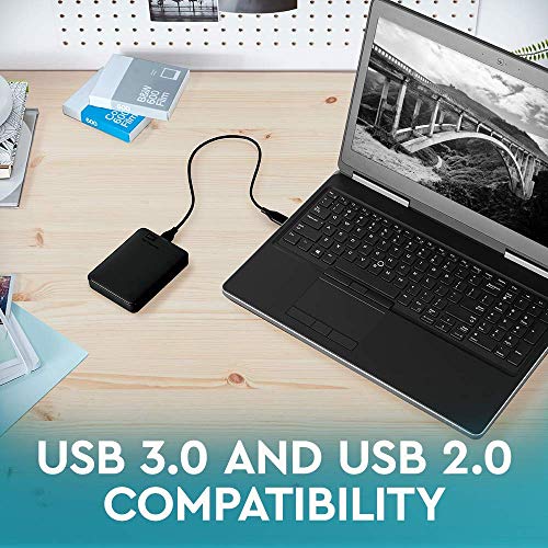 2TB Portable External Hard Drive USB 3.0 W511