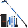 47.2" Ice Scraper with Extendable Snow Brush and Foam Grip J28763