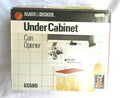 Black Under Cabinet Electric Can Opener Q607555