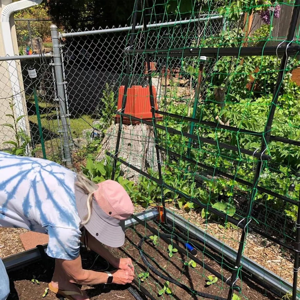 A-Frame Garden Trellis with Plant Support Clips M2253