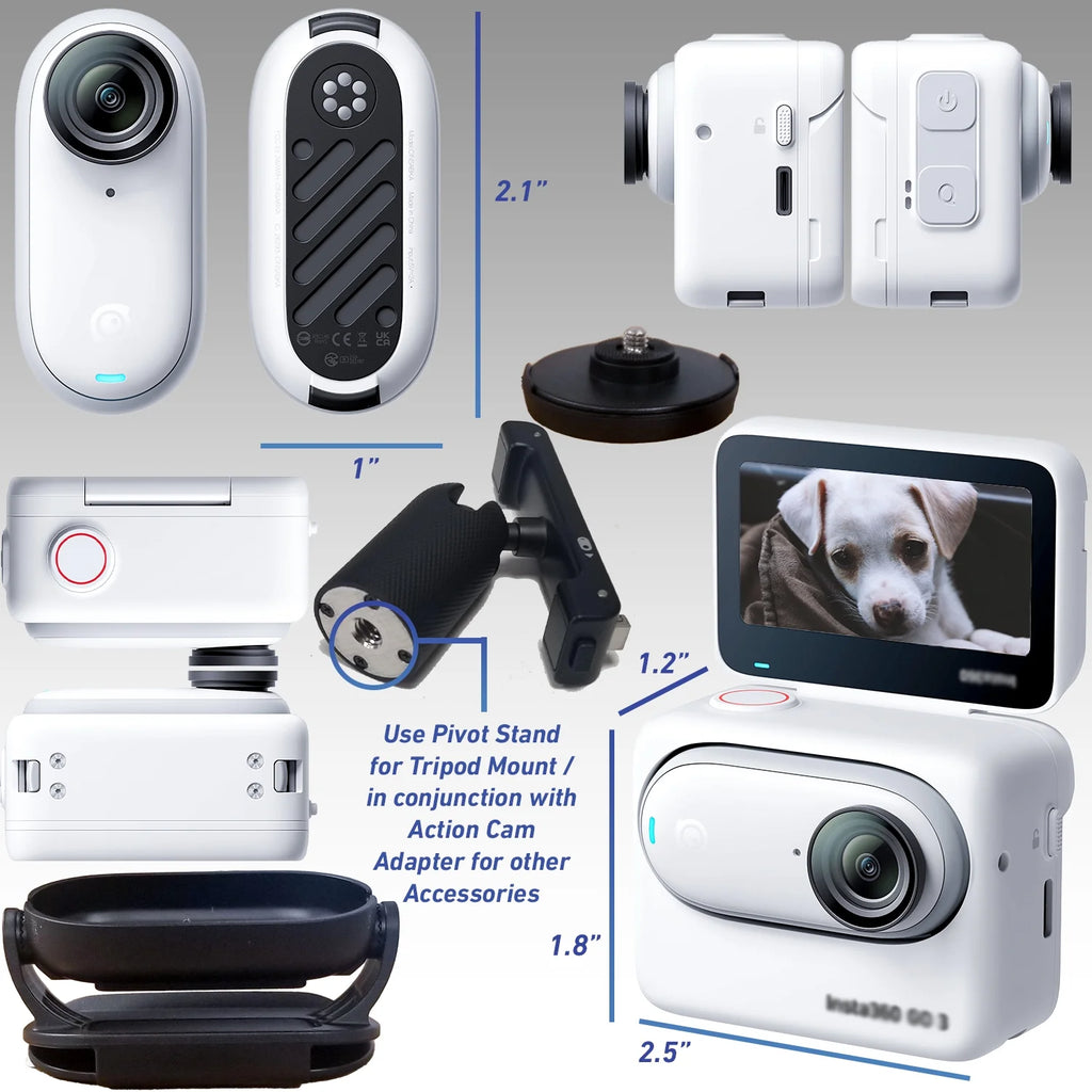 Insta360 GO 3 Action Camera Bundle (32GB) J260