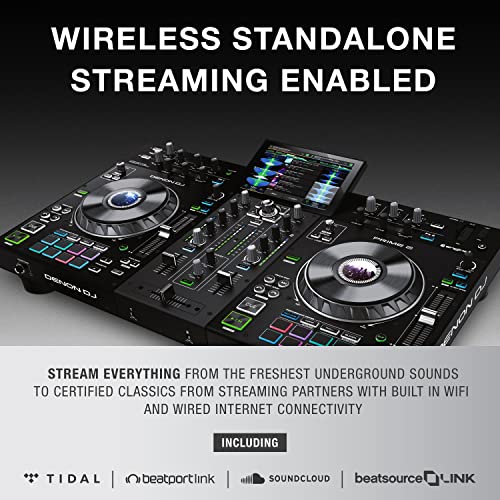 Standalone DJ Controller with 4 Decks, 10.1" Touchscreen N95115