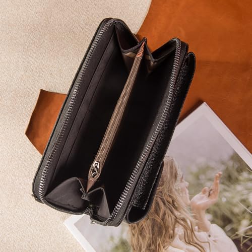 Small Crossbody Cellphone Purse with Side Zipper Pocket K5626