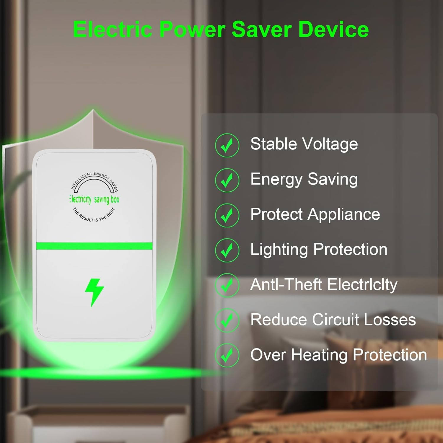 6 Pack High Efficiency Household Stable Voltage Device M19830
