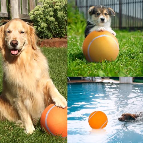 9.5" Giant Tennis Ball Dog Toy (Yellow) G9729