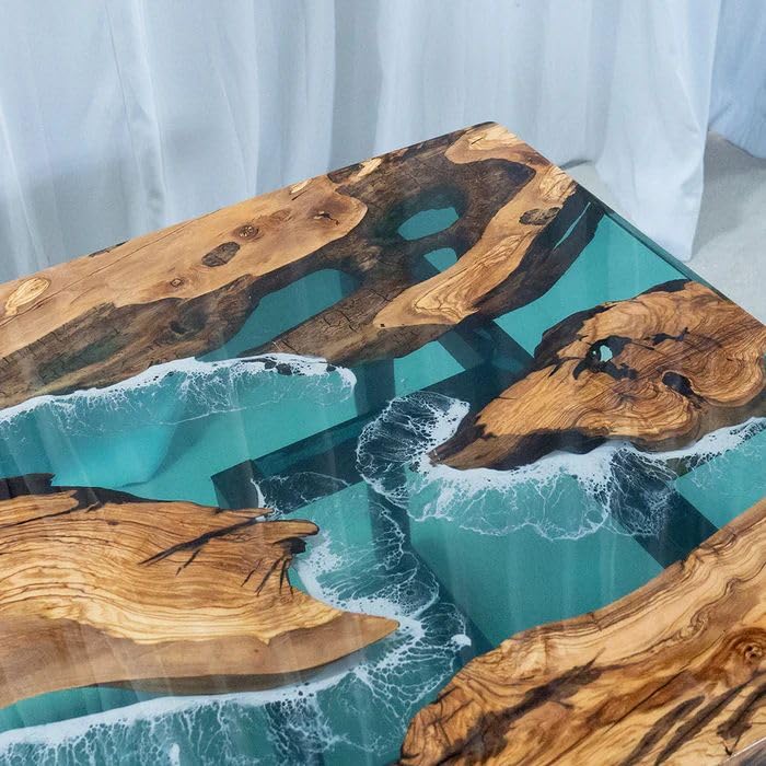 Walnut Rectangular Natural Wooden Dining Table with Metal Legs P8499