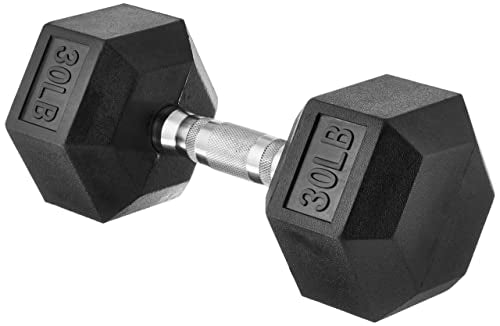 Rubber Hex Dumbbell Hand Weight O489172