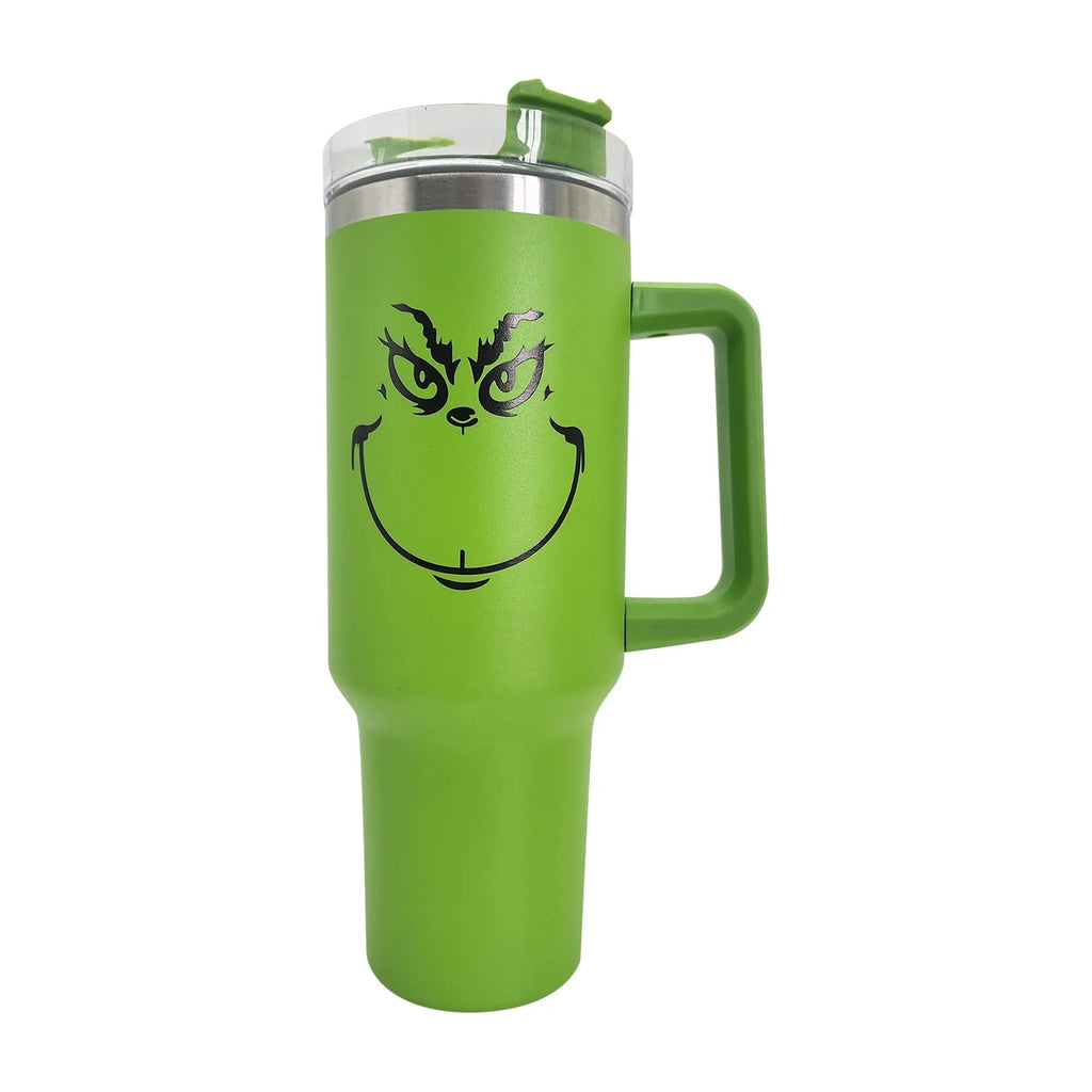 40 OZ Stainless Steel Insulated Tumbler with Handle J998