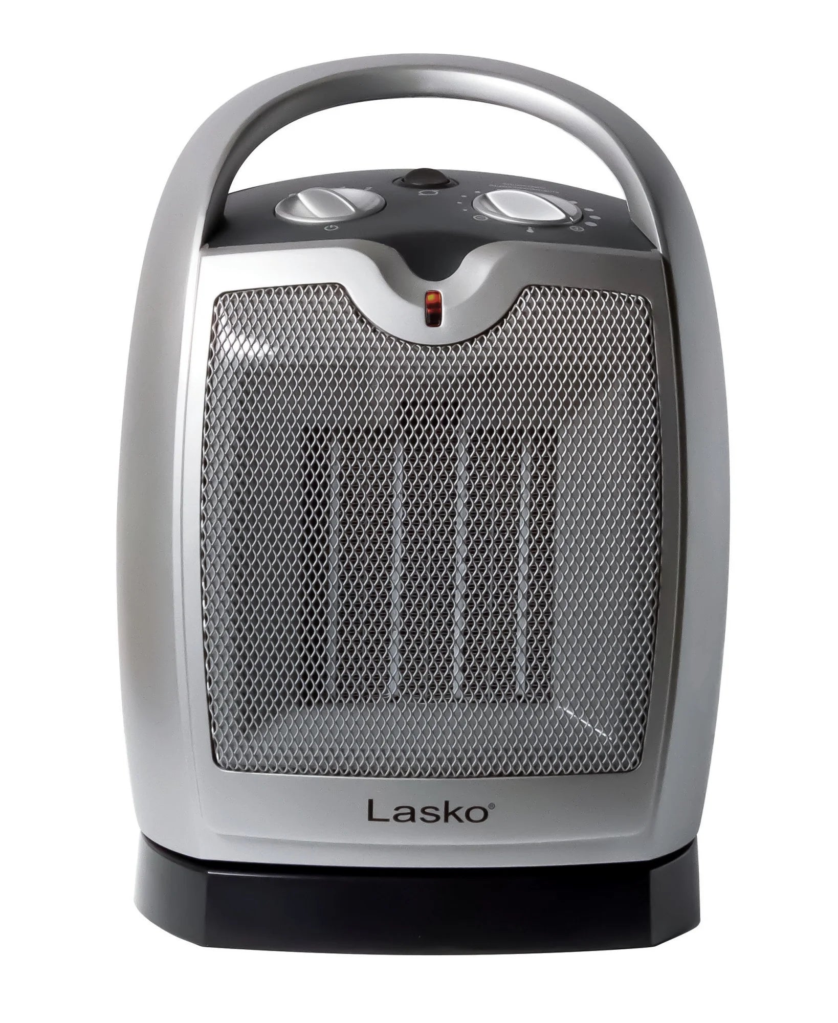 12" 1500W Oscillating Ceramic Tabletop Space Heater, Gray X77447