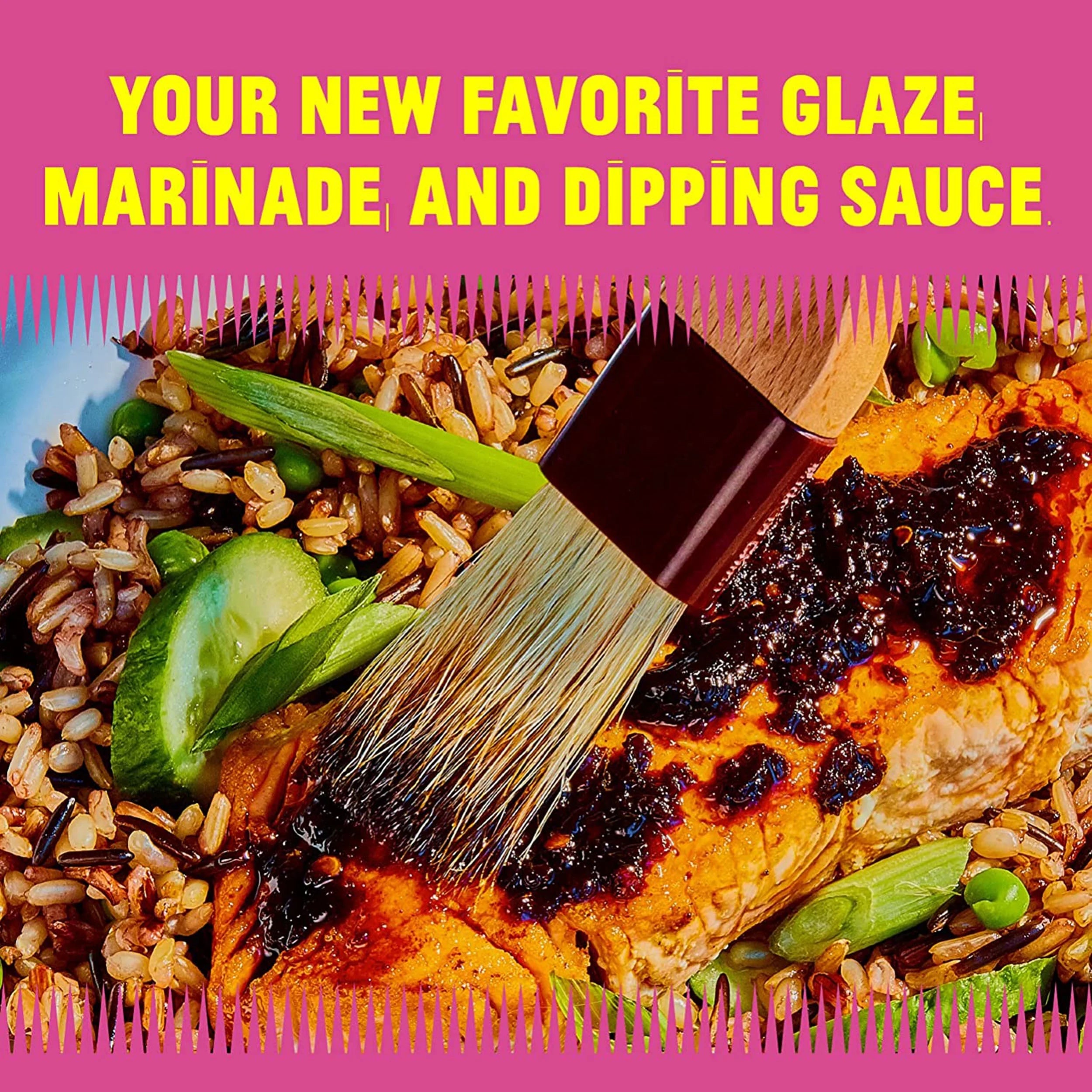 Zhong Hot Sichuan Chili Sauce 6 Oz. with Gold Stainless Steel Sauce Spoon (2-Pc Set) E2646