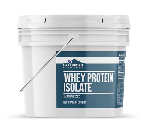 Unflavored Whey Protein Isolate, 1 Gallon Bucket O69033