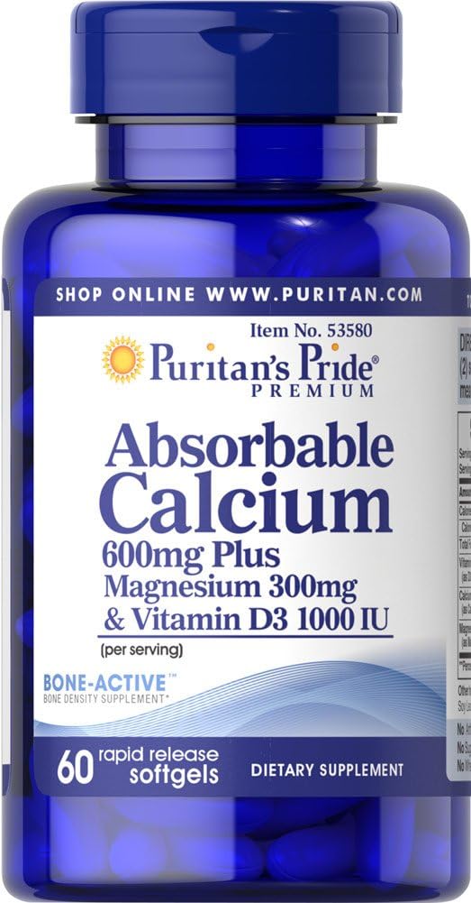 Calcium 600mg plus Magnesium 300mg & Vitamin D 1000iu Z82272