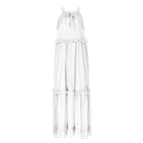 Casual V Neck Maxi Dress Floral Print Sundress T6164