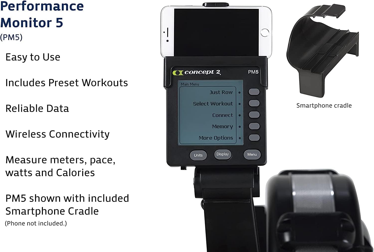 Indoor Rowing Machine with PM5 Performance Monitor T26622