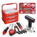 Mini Red 5-Drawer Steel Tool Box O60940
