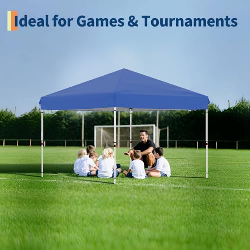 White Pop Up Canopy Tent with Roller Bag B9709
