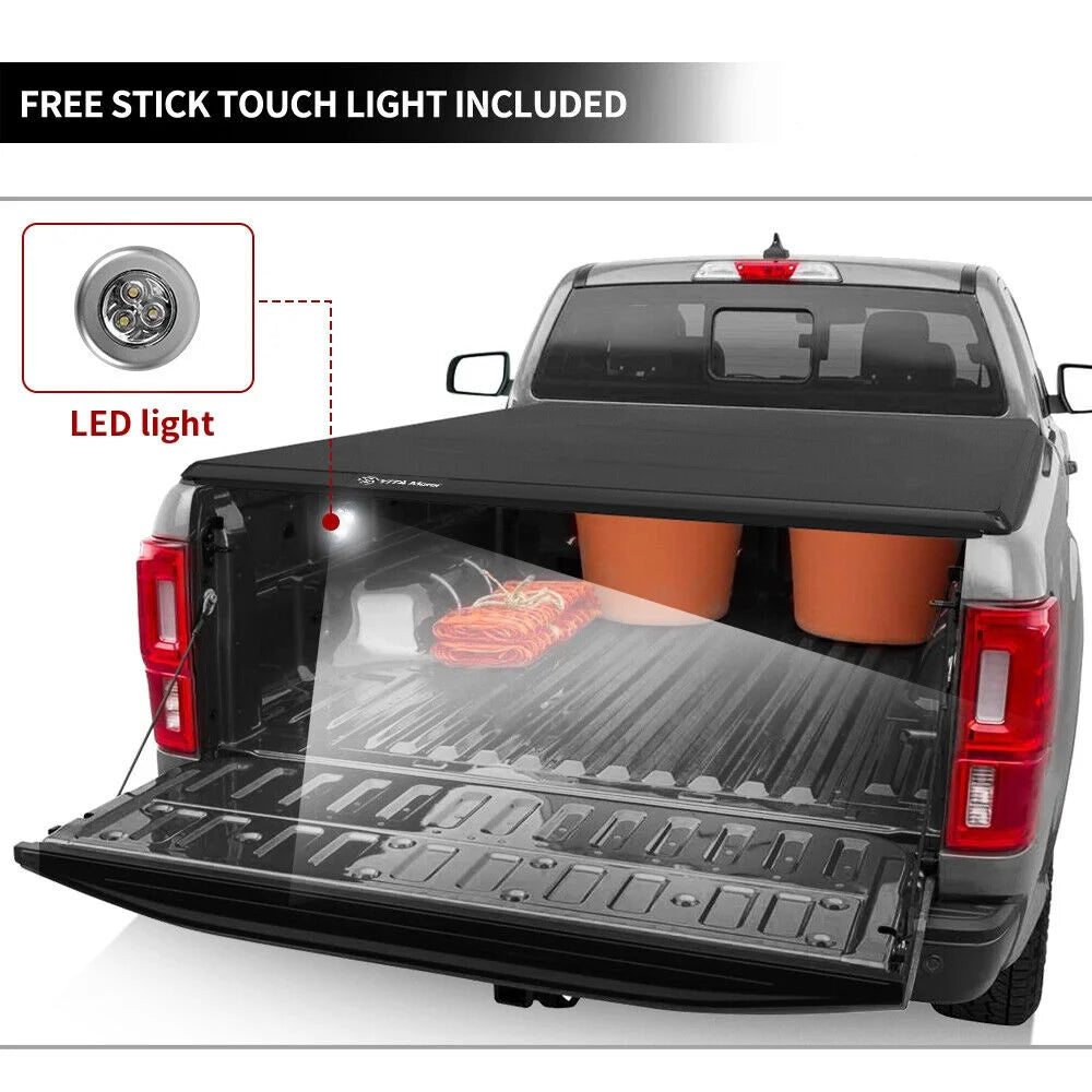 60" Soft Tri-Fold Truck Bed Tonneau Cover B340503