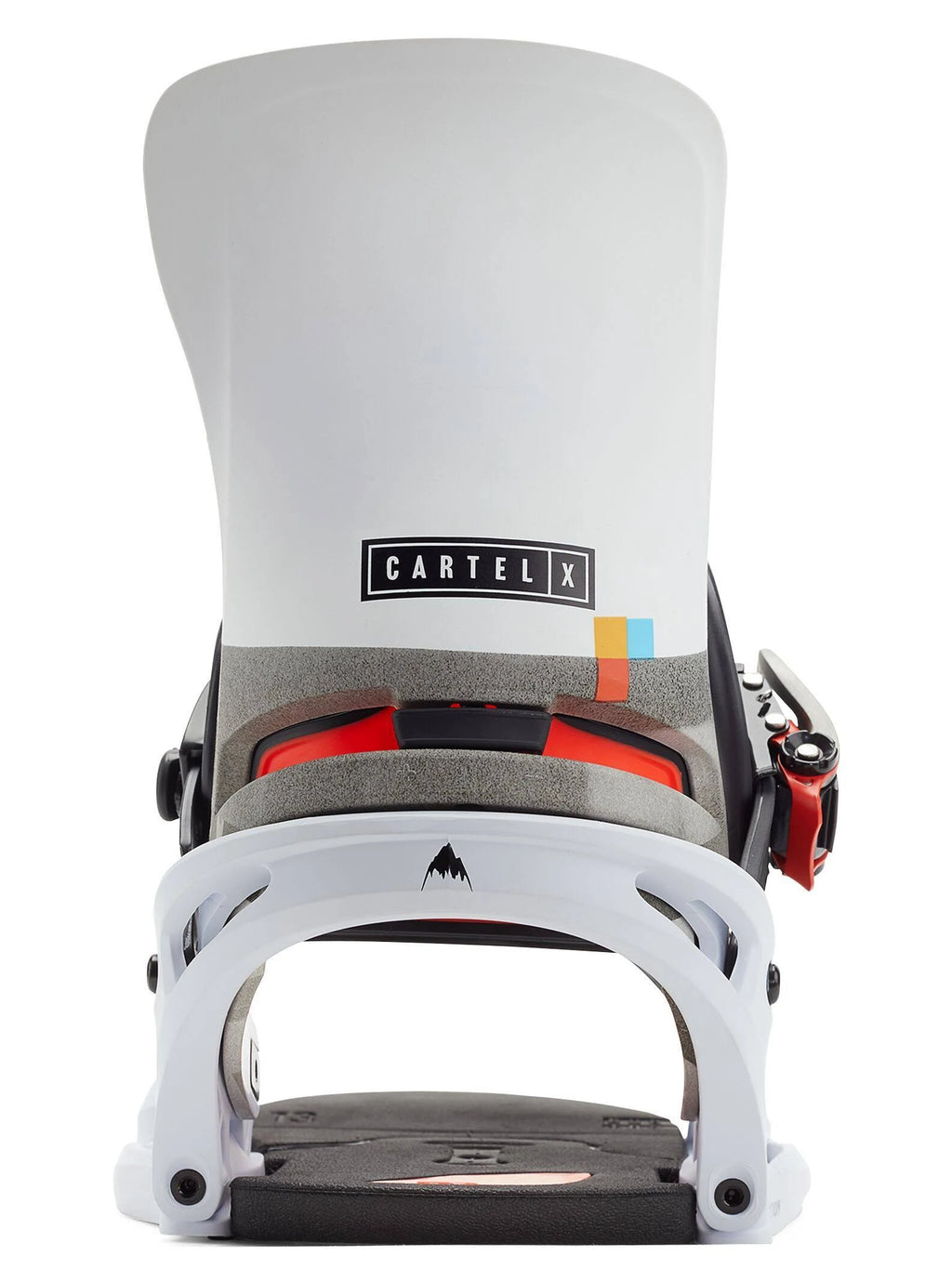 White/Black/Multi Snowboard Binding I980976
