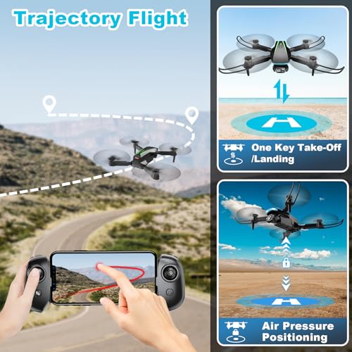 Mini Drone with Camera, 1080P HD Foldable Drone N553717