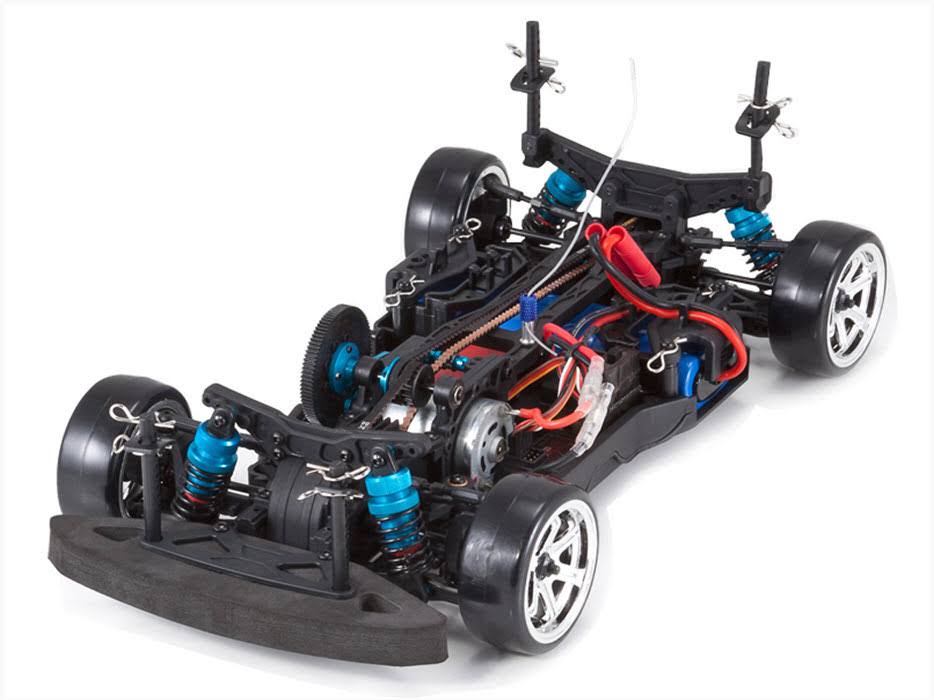 1/10 Scale Belt Drive Electric Orange Drift Car E72792