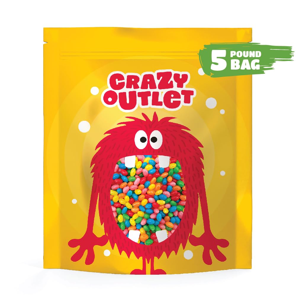 Assorted Fruit Flavors Miniature Size Bulk Pack 5 Pounds Candy N59715