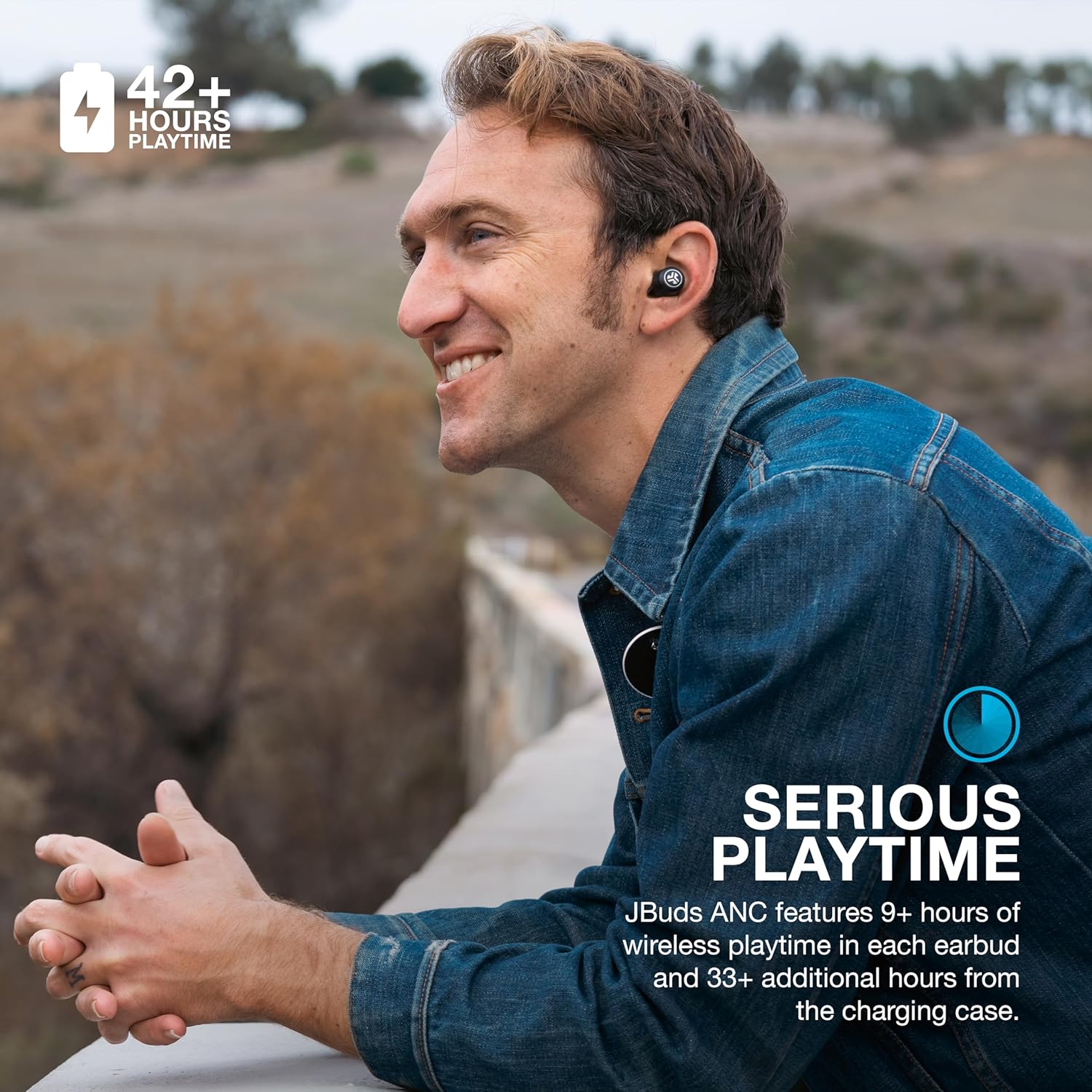 True Wireless Earbuds with Charging Case, Smart Active Noise Canceling C266779