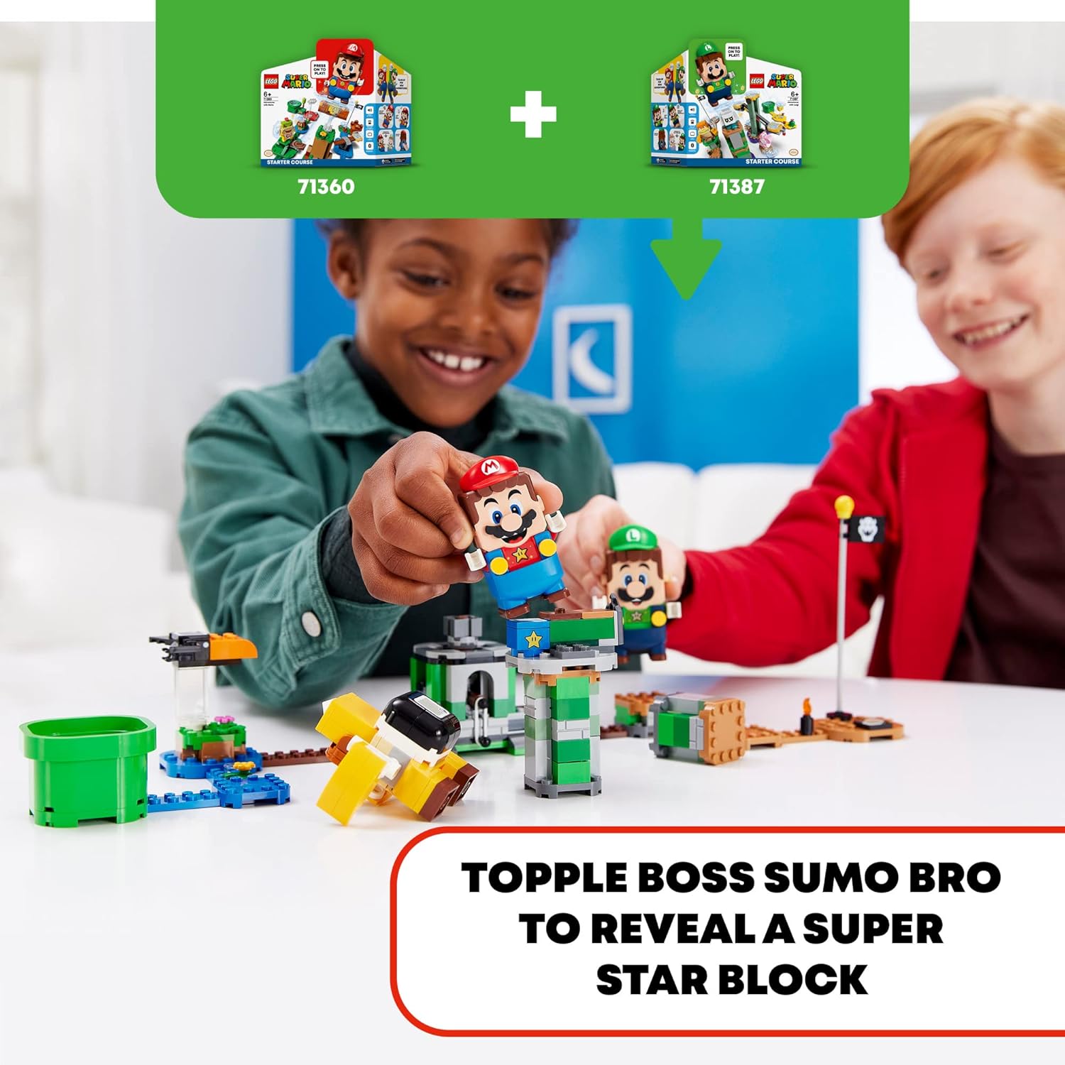 Boss Sumo Bro Topple Tower Expansion Set 71388 Building Kit (231 Pieces) X668778