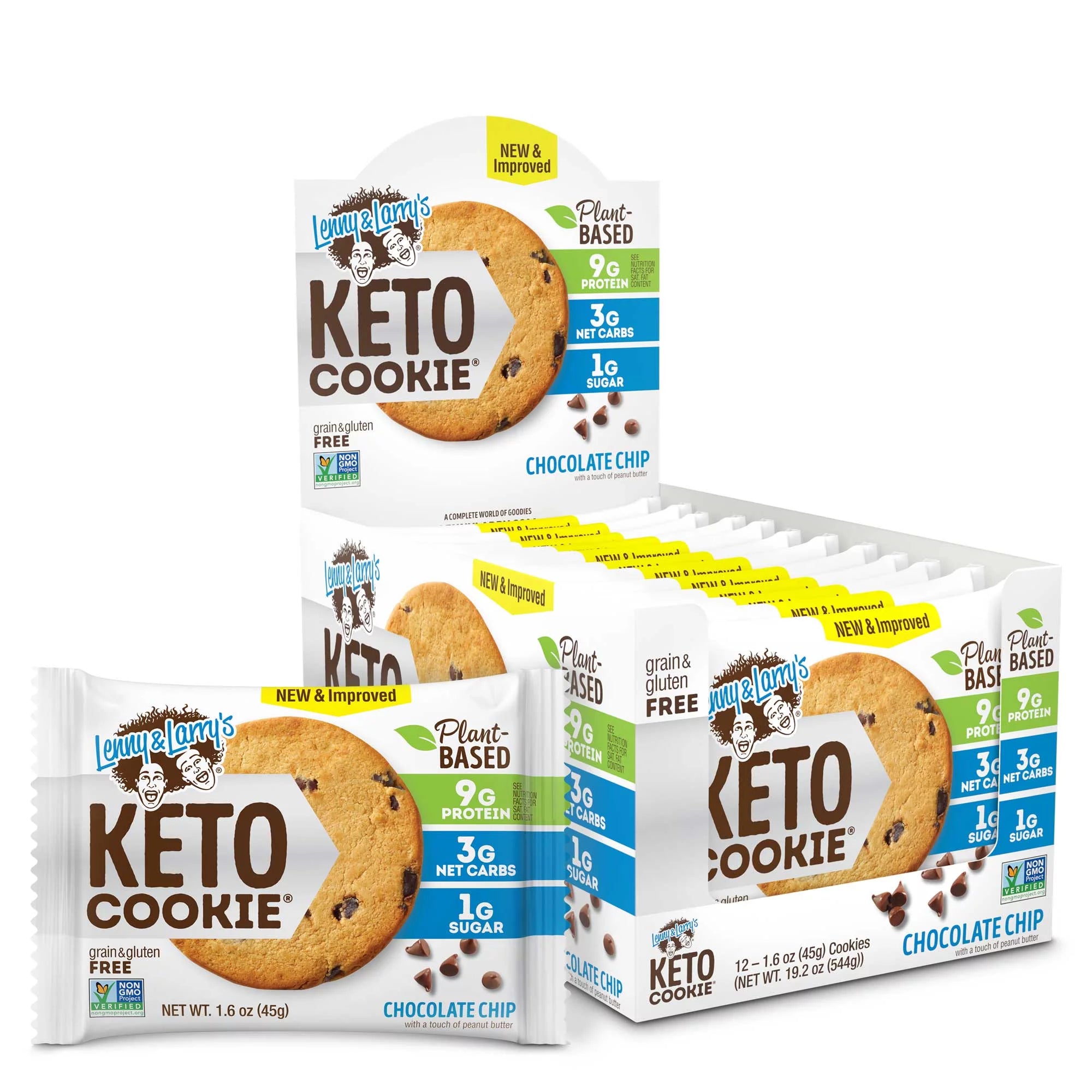 Chocolate Chip Cookie, 1.6 oz, 12 Ct S24638