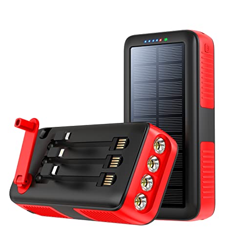 63200mAh Solar Charger Power Bank with Dual Outputs R9108