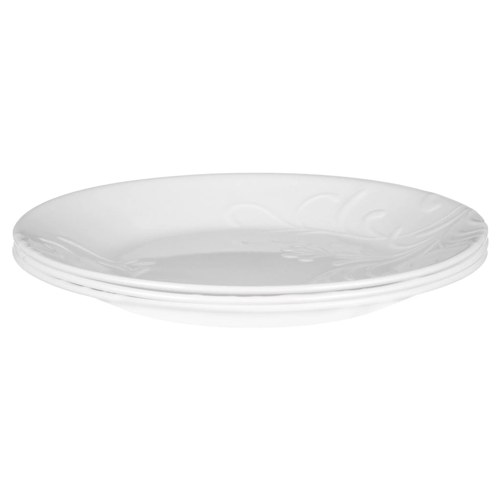12 Piece White Dinnerware Set Y5575