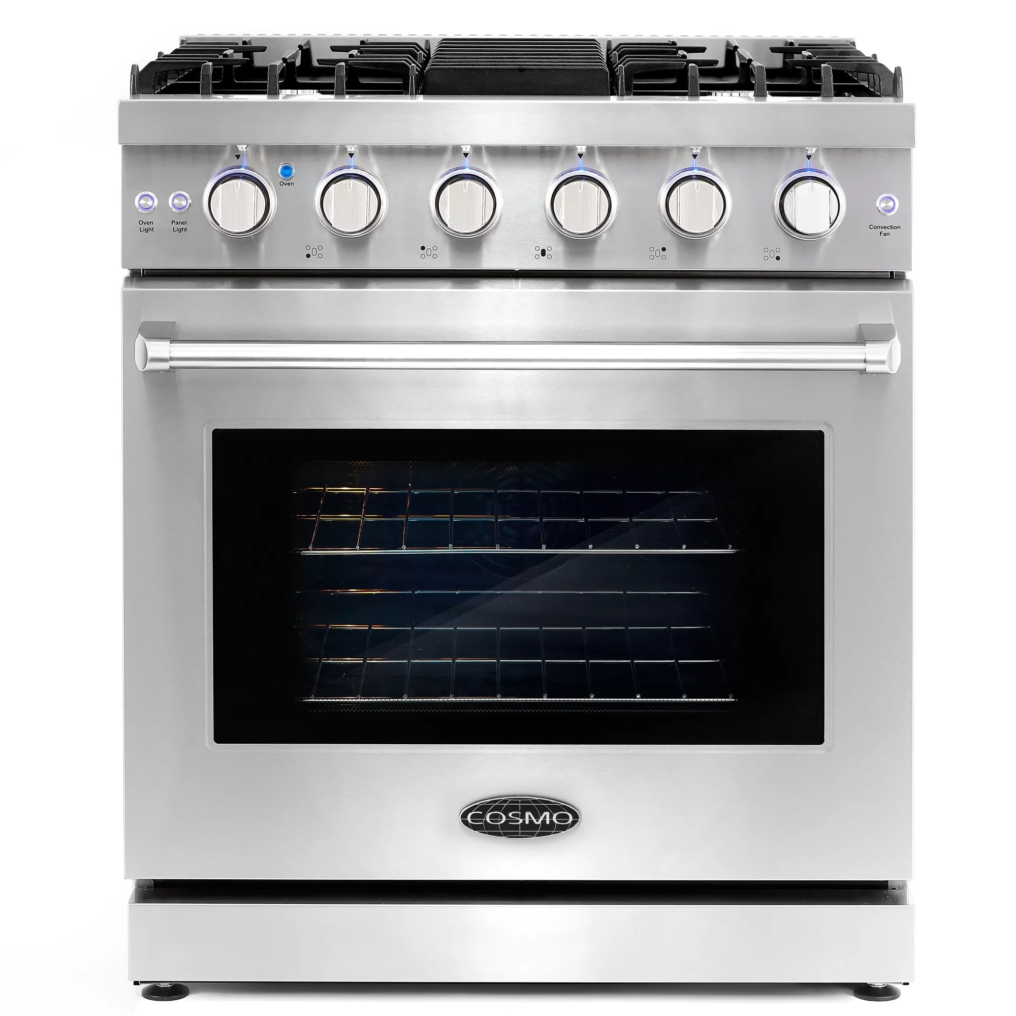 2 Piece Kitchen Appliance Package with Gas Range & French Door Refrigerator S153583