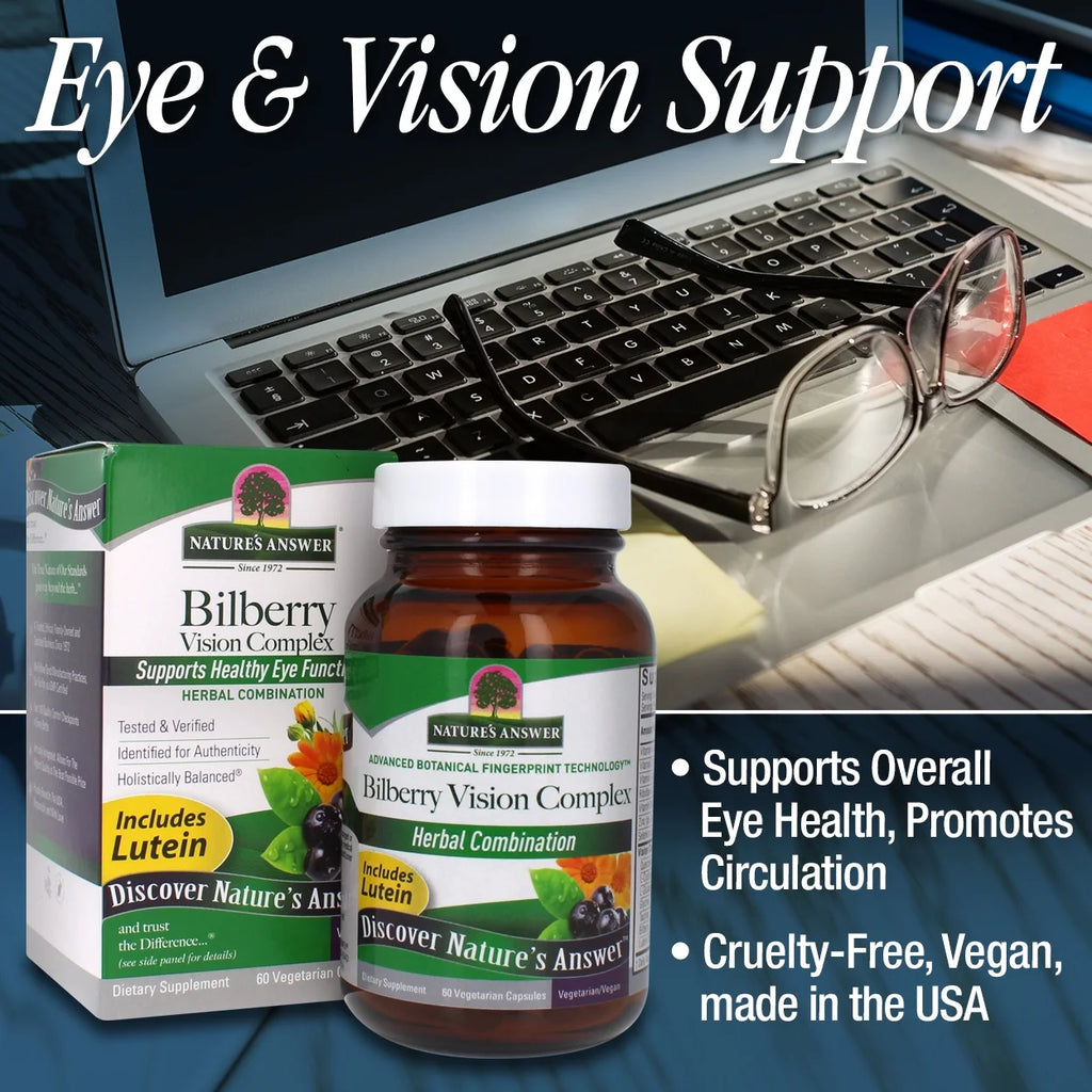 60 v-caps Bilberry Extract Vision Complex T52262