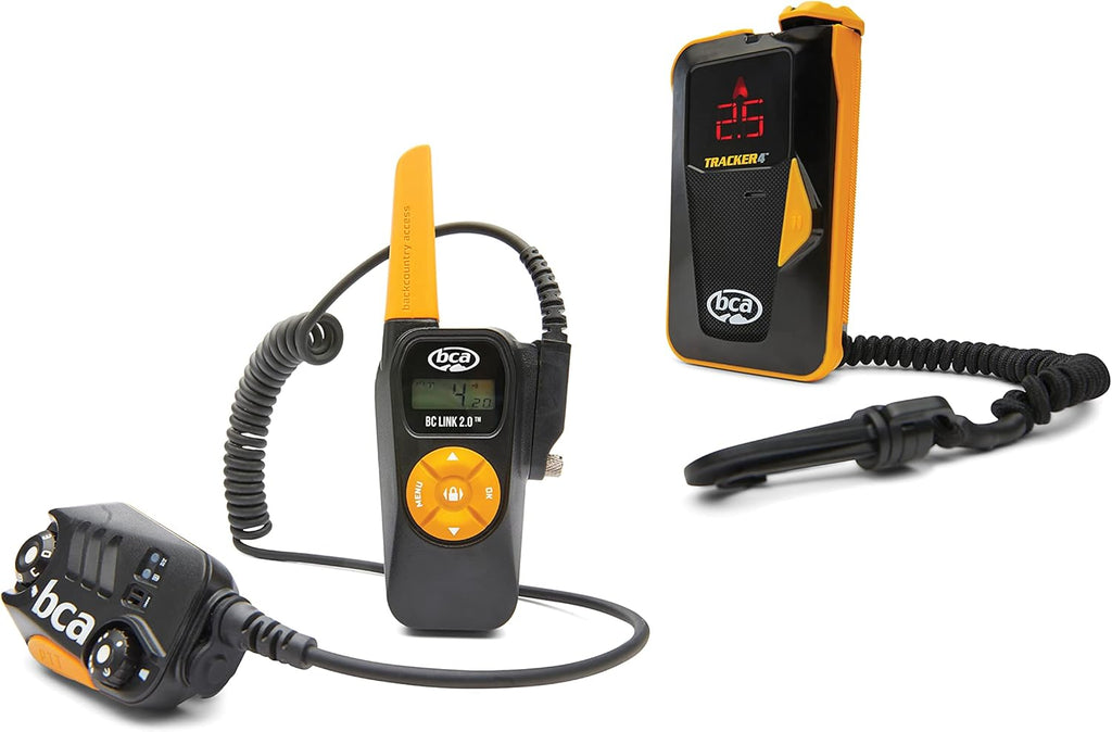 Black/Gold Two-Way FRS Radio & Avalanche Transceiver Beacon I653875