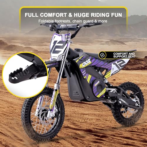 Purple Electric Dirt Bike T268639
