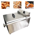 Stainless Steel Funnel Cake Deep Fryer with 2 Ring Molds E314010