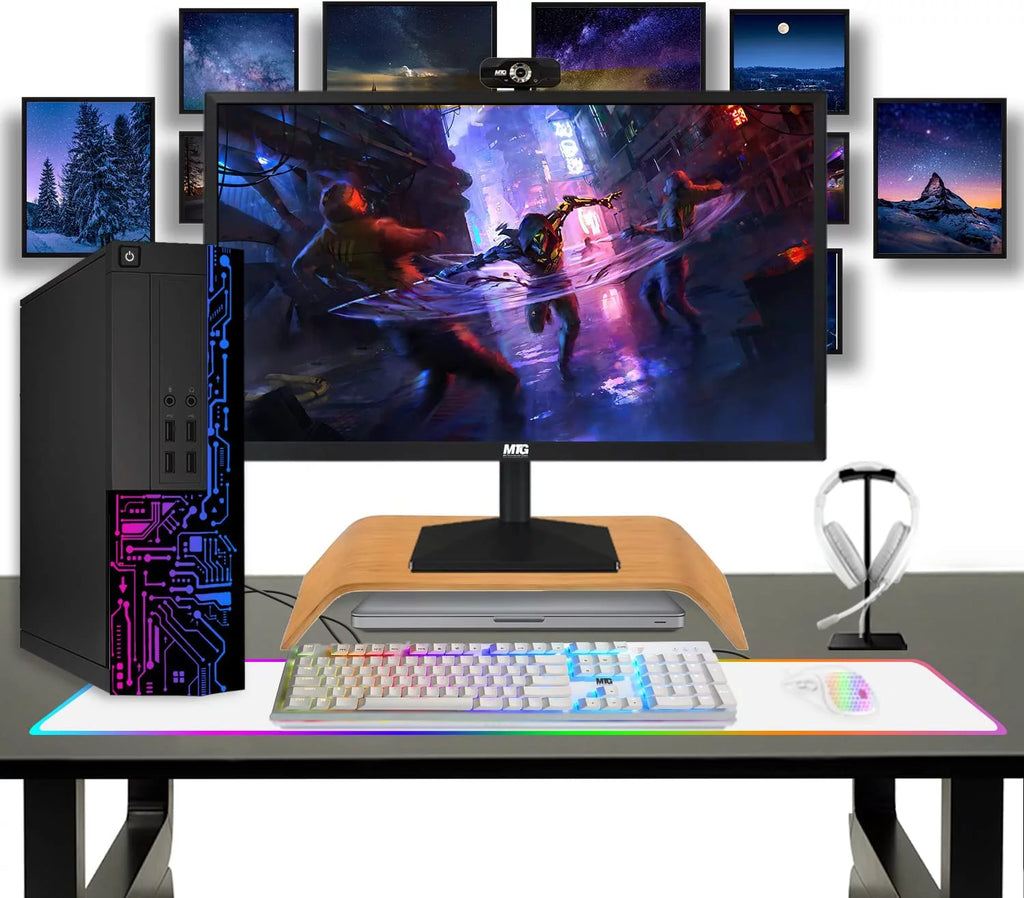 8GB RAM 500 GB HDD 27 Inch 165Hz Gaming Monitor Desktop PC X627542