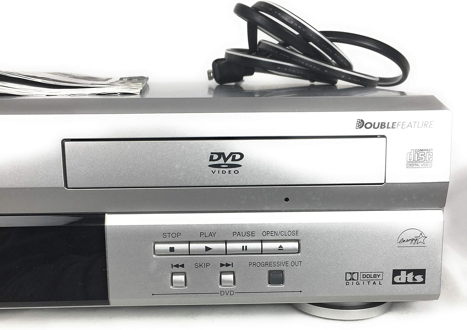 Double Feature DVD/VCR Combination Deck L784523