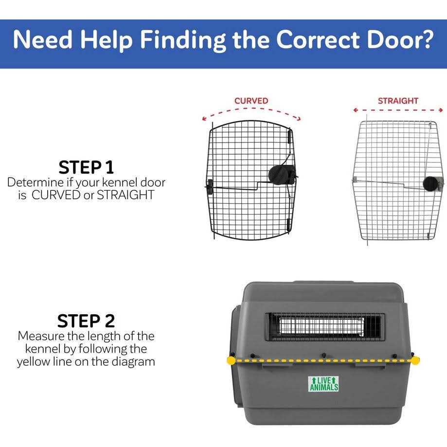 Black Replacement Door W8166
