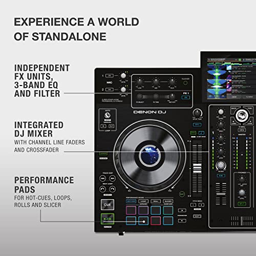 Standalone DJ Controller with 4 Decks, 10.1" Touchscreen N95115