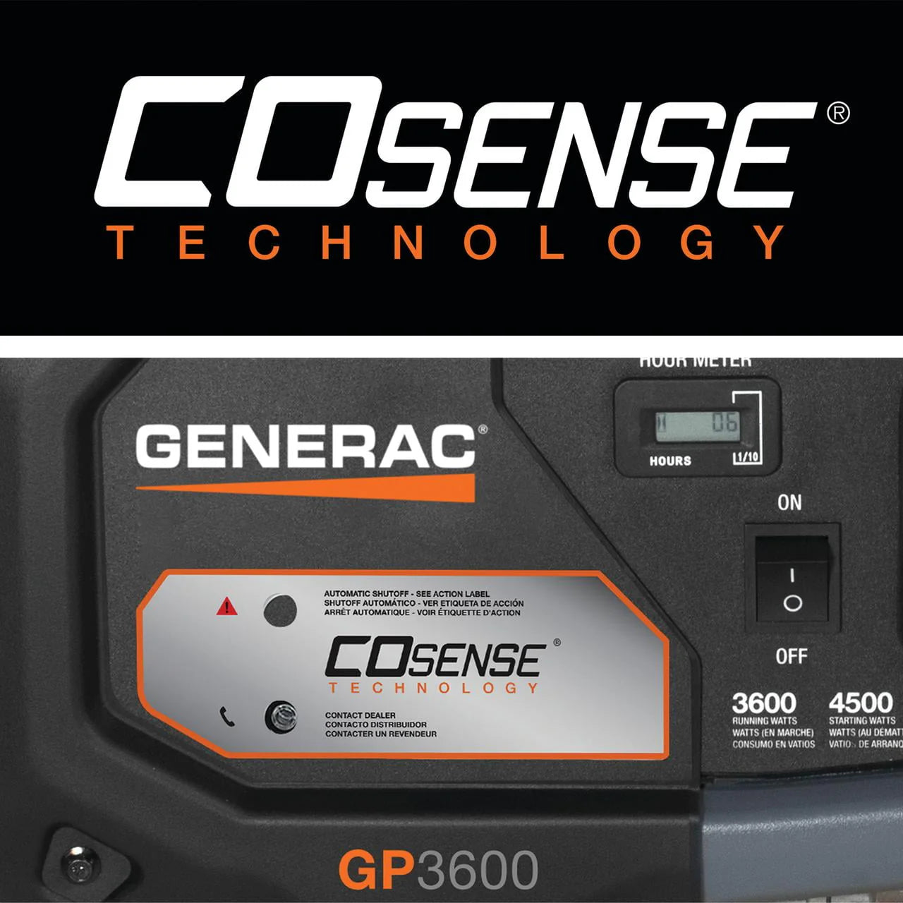 Gas Powered Portable Generator J1593