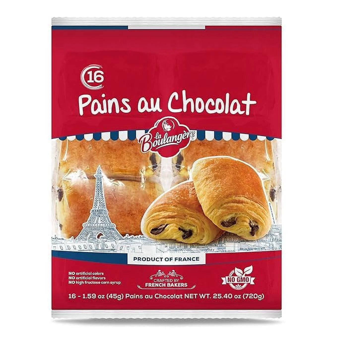 16-Count Chocolate Croissants C3131