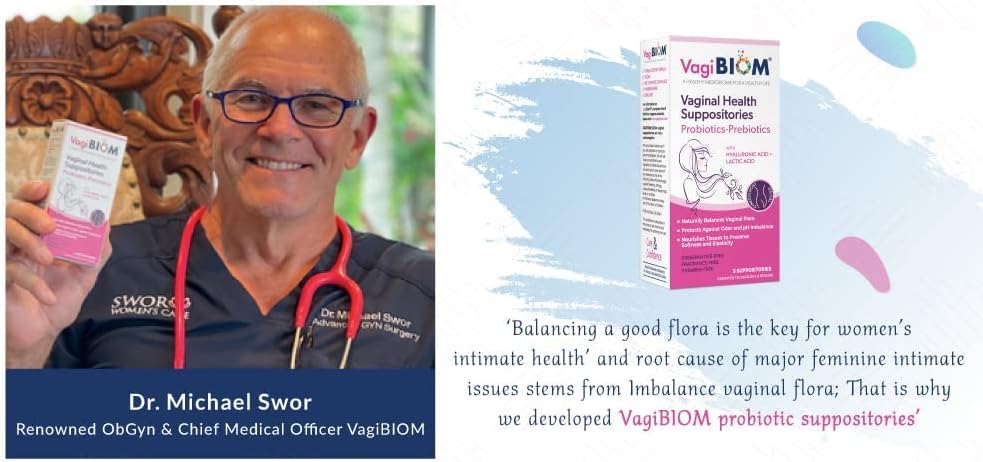 Vaginal Probiotic Suppository, 5 Count Z305308