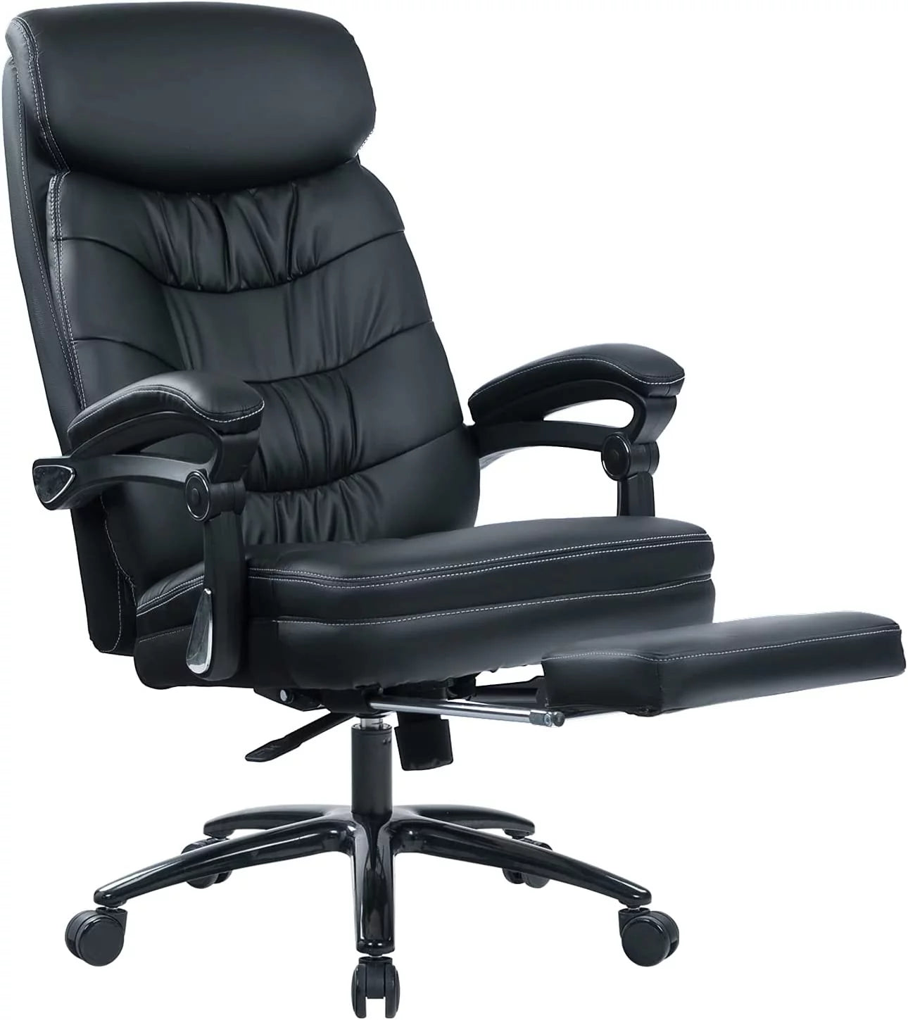Oversized Office Chair with Foot Rest Y36487