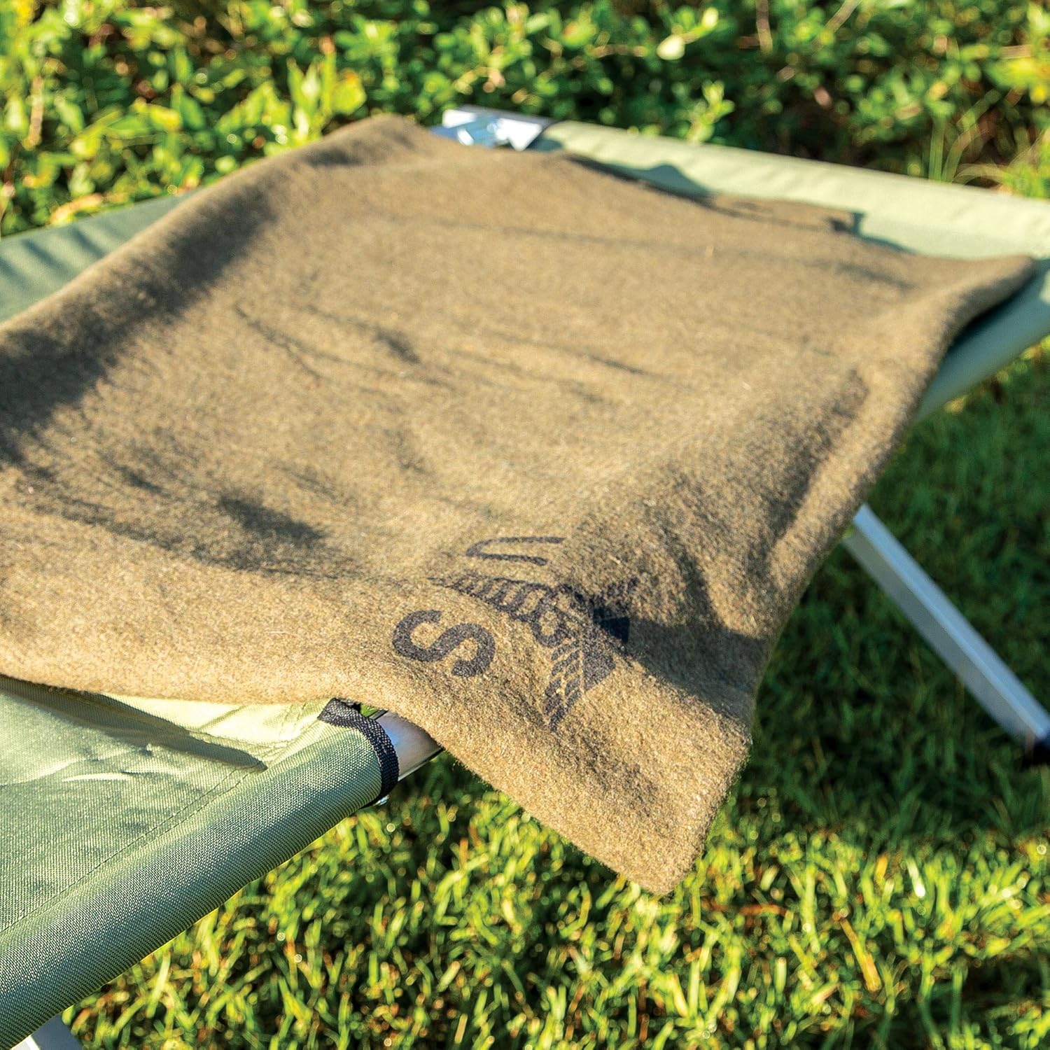 80% Wool Blanket 64"x 84" M25112