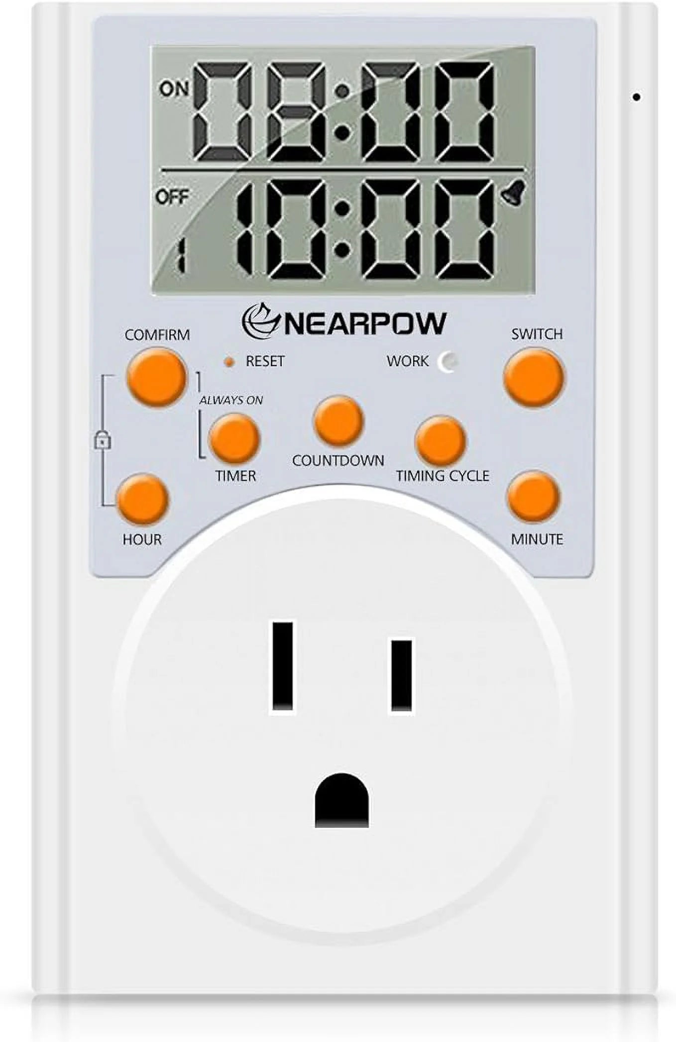 15A Programmable Digital Timer Outlet P573936